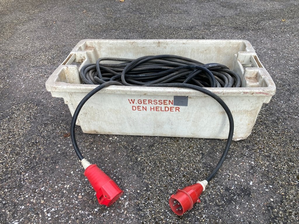50 meter rubber krachtstoom kabel, Doe-het-zelf en Verbouw, Elektra en Kabels, Ophalen, Zo goed als nieuw, Kabel of Snoer