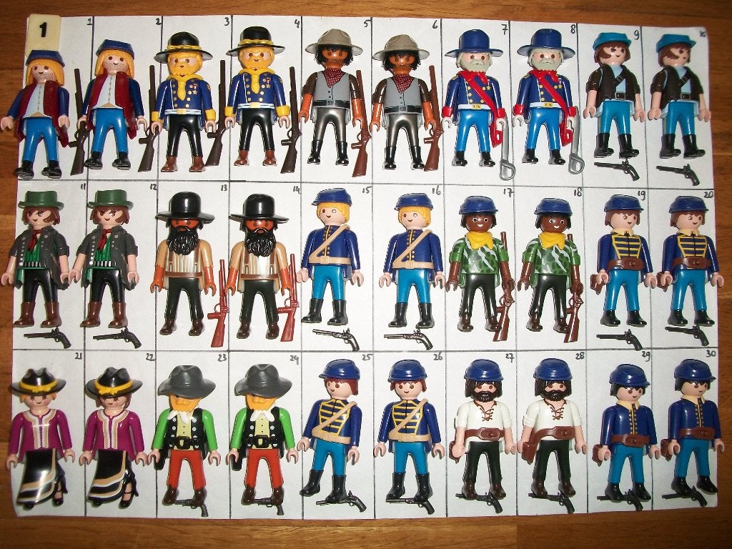 Native scouts / soldaten Noord- en Zuidstaten / cowboys etc., Ophalen of Verzenden, Nieuw, Complete set, Figuren