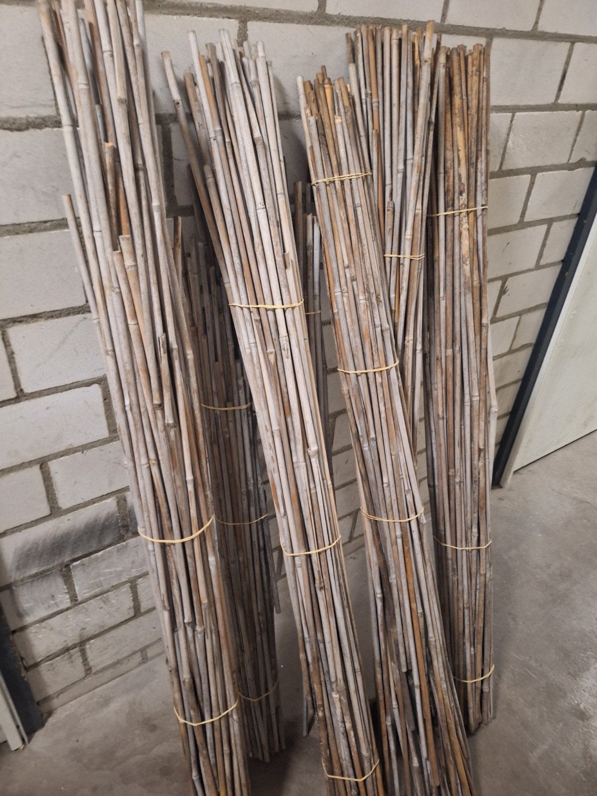Gebruikte bamboestokken 50 stuks, Ophalen, Gebruikt, Minder dan 180 cm, Overige typen