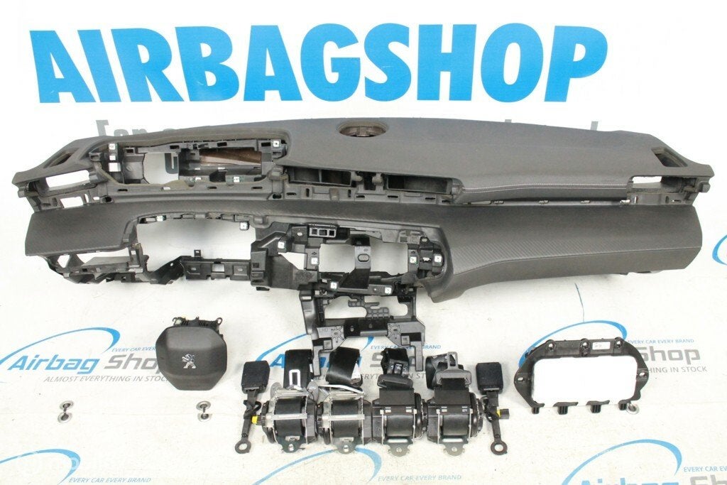 Airbag set Dashboard carbon stiksel Peugeot 508 (2018-heden), Gebruikt, Ophalen of Verzenden