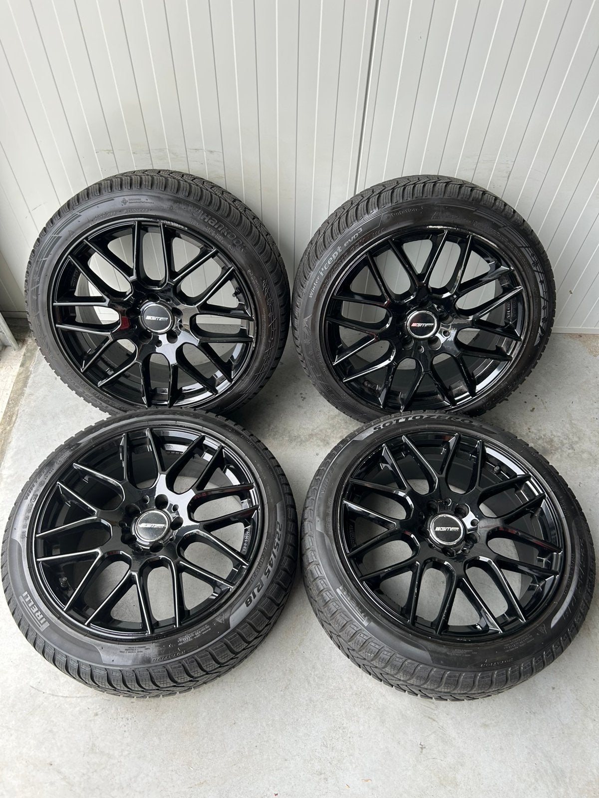 GMP Berghem Mercedes A CLA AMG Golf A3 5x112 18 Inch Winter, 18 inch, Banden en Velgen, Personenwagen, 225 mm