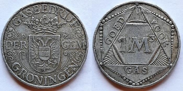 Groningen Gasmunt 1 m3 aluminium, Verzenden, Overige materialen, Nederland