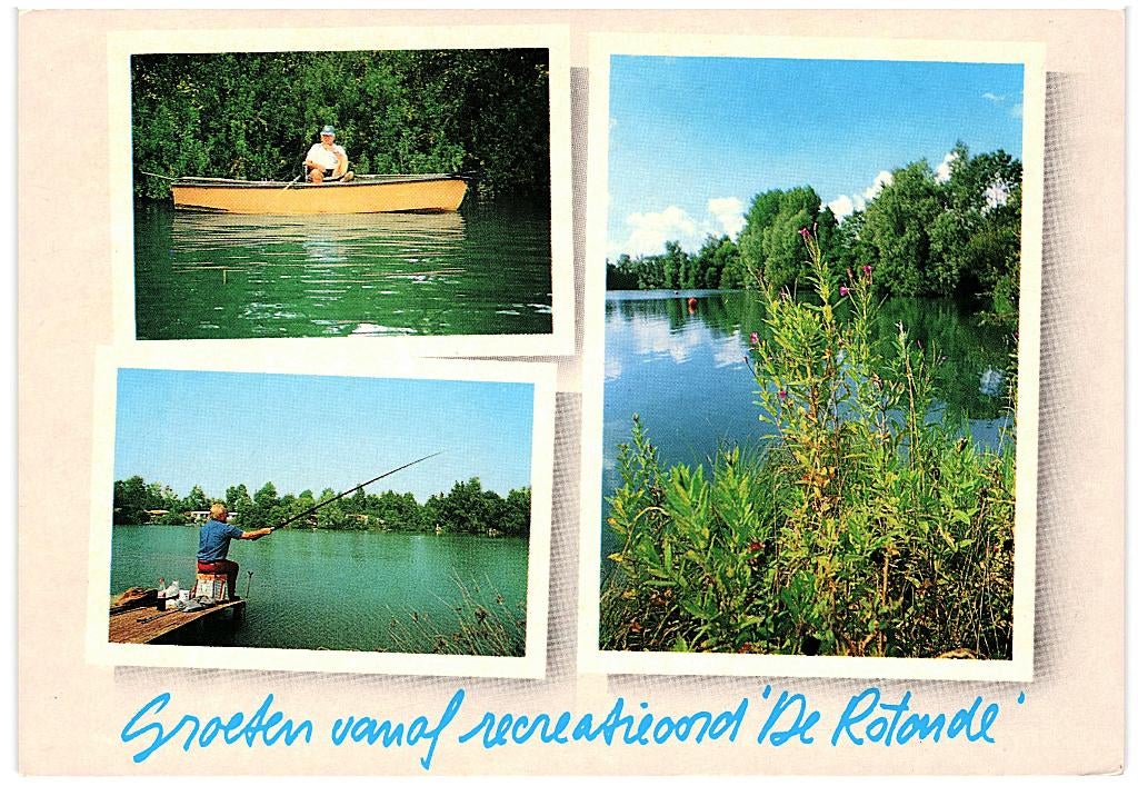 801631 Enspijk Gld jr 70 80 De Rotonde Onbeschreven, Ophalen of Verzenden, 1960 tot 1980, Ongelopen, Gelderland