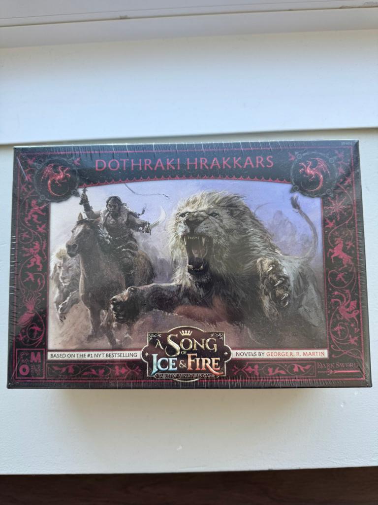 ASOIAF minatures Dothraki Hrakkar, Ophalen of Verzenden, Nieuw, Overige soorten, Figuurtje(s)