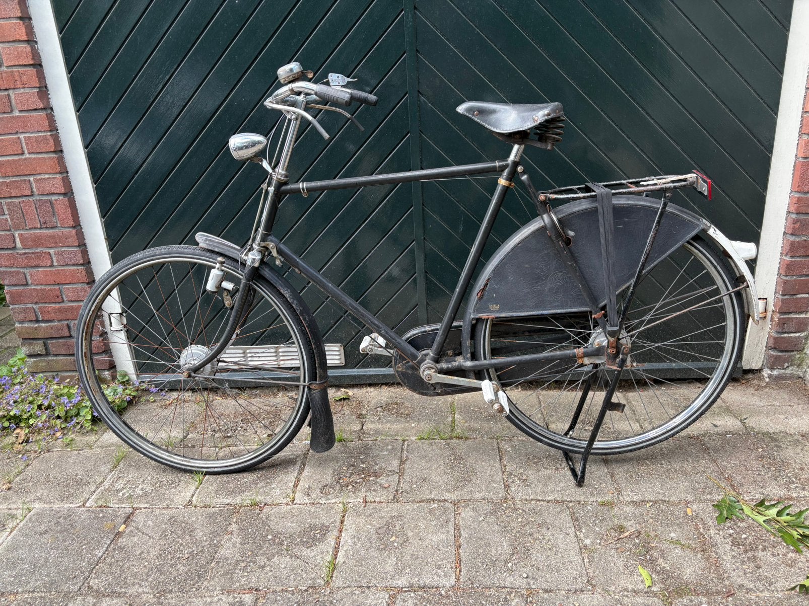 Originele gazelle herenfiets 1958. Technisch 100%, Fietsen en Brommers, Fietsen | Oldtimers, 55 tot 59 cm, Ophalen, Trommelrem