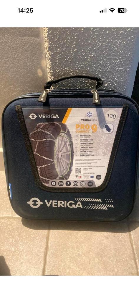 Sneeuwketingen Veriga pro 9 compact, Ophalen of Verzenden