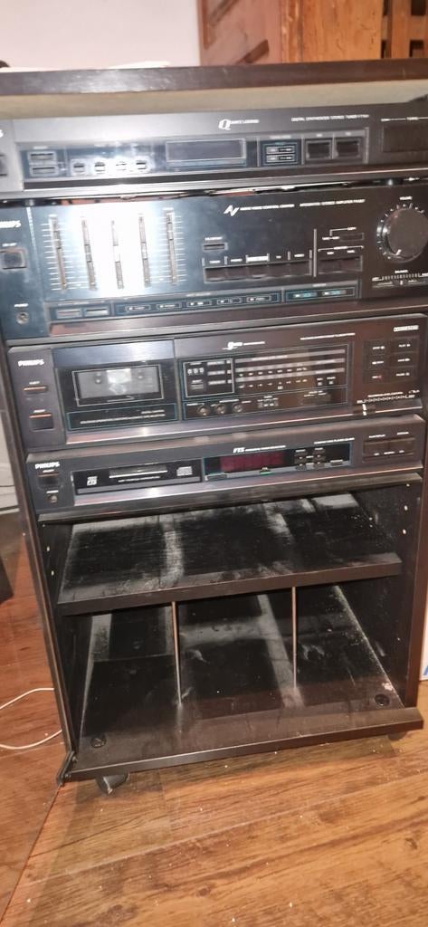 Audio rack zonder inhoud, Ophalen, Gebruikt