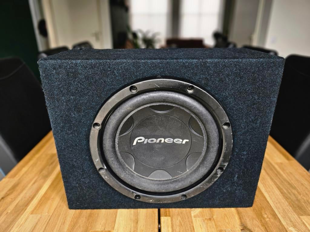 Pioneer TS-W306C 12" in gesloten kist, Auto diversen, Ophalen, Gebruikt