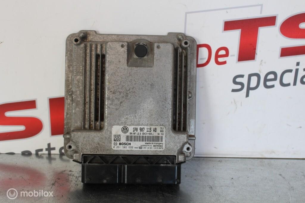 ECU 1P0907115AB Seat Leon 1P Cupra R 2.0TSI CDL, Gebruikt, Ophalen of Verzenden, Seat, Seat