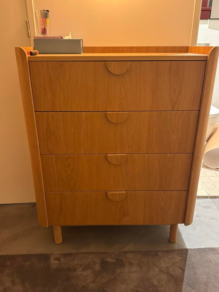 Made Ladekast - Zeer Goede Staat, Ophalen, Eikenhout, 50 tot 100 cm, Zo goed als nieuw