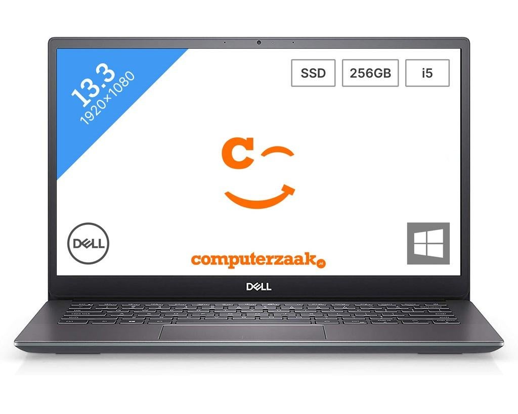 Dell Vostro 5391/Intel Core i5 1.6GHz/8GB/256GB, Computers en Software, Windows Laptops, Refurbished, 13 inch, SSD, 2 tot 3 Ghz