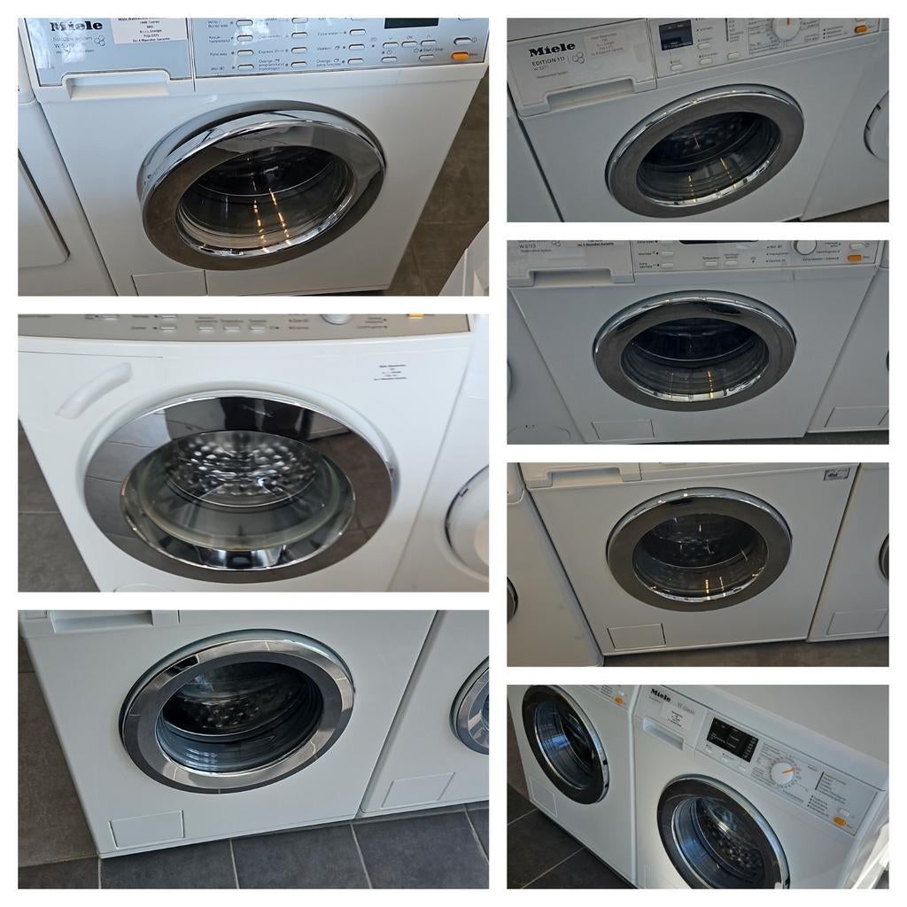 Prachtige Miele wasmachines 6/7/8KG Gereviseerd inc Garantie, 6 tot 8 kg, Minder dan 85 cm, Ophalen of Verzenden, Voorlader