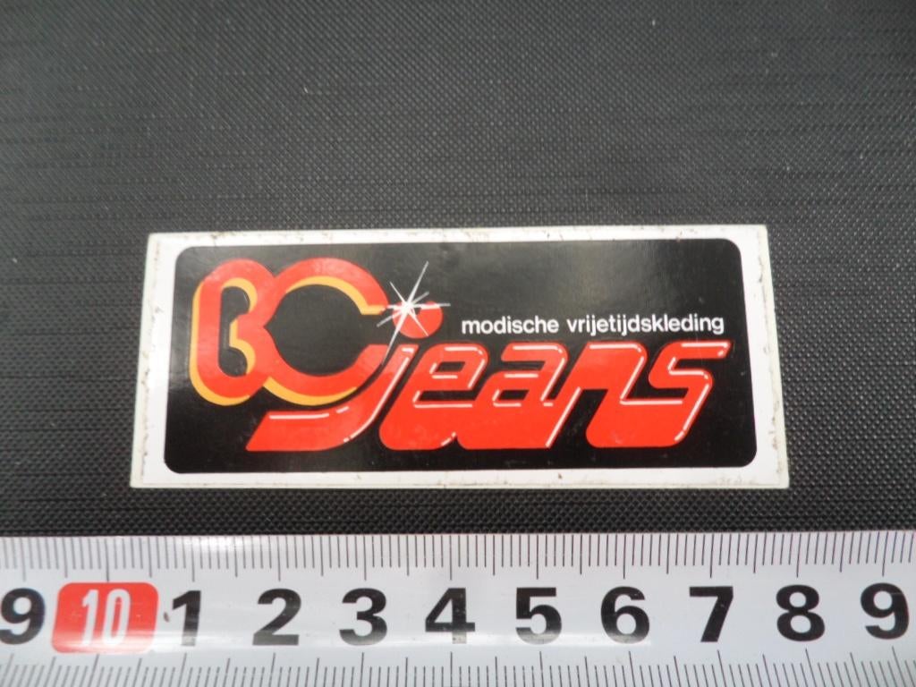 sticker logo BC JEANS modische vrijetijdskleding, Ophalen, Zo goed als nieuw