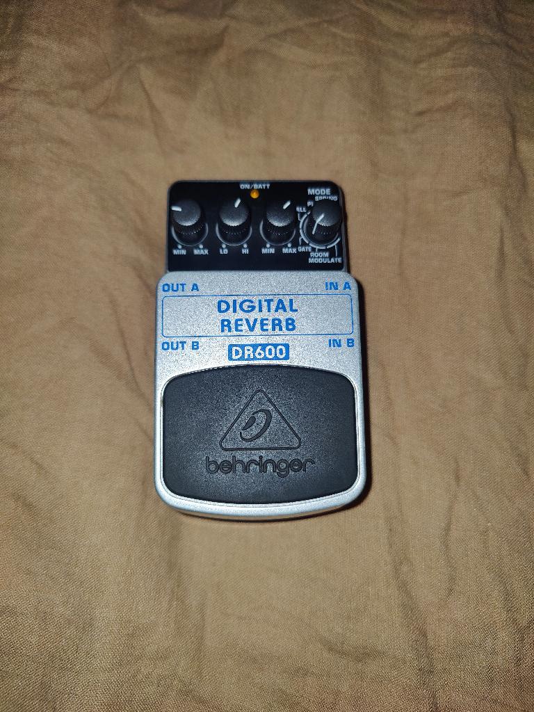 Gitaarpedaal Behringer DR600 Digital Reverb, Ophalen, Zo goed als nieuw, Reverb