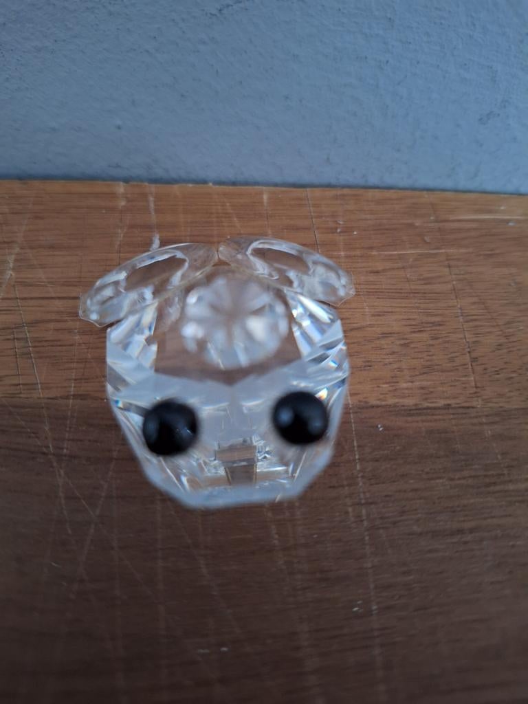 Swarovski-kristallen kikkerprins, Ophalen of Verzenden, Zo goed als nieuw, Figuurtje