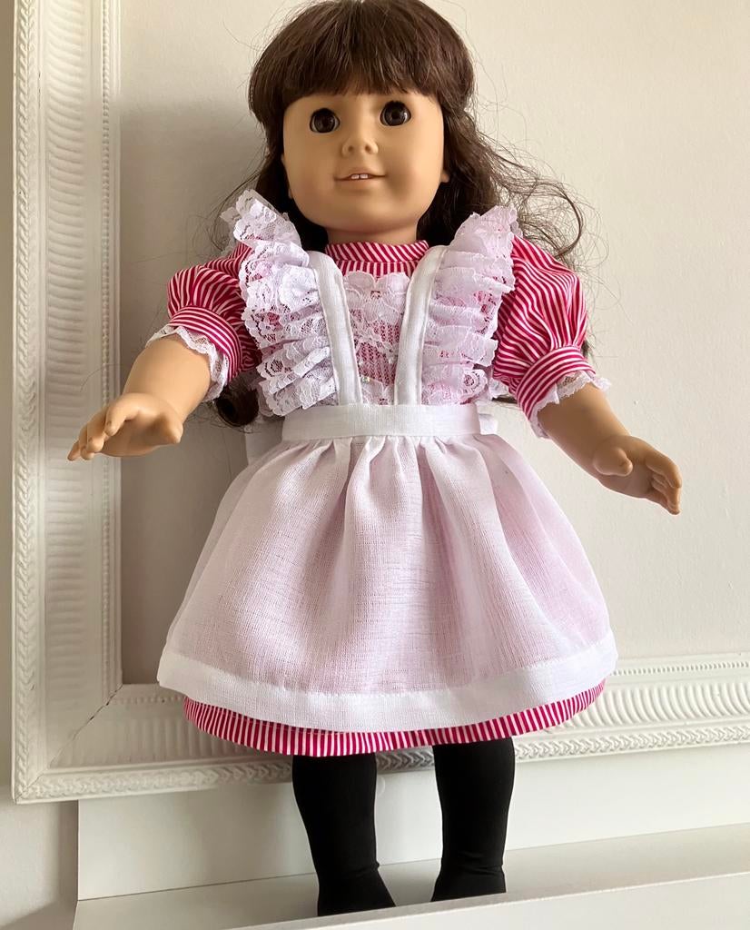 Tweedelig setje : Samantha’s ‘Peppermint Pinafore dress’, Ophalen of Verzenden, Nieuw, Kleertjes