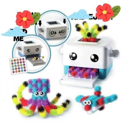 Bunch-bot + grote set bunchems, Verzenden, Zo goed als nieuw, Bouwen