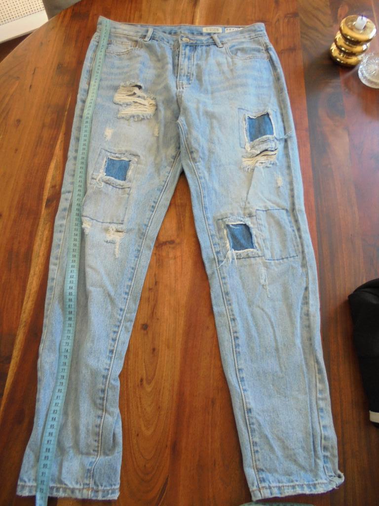 Jeans Bo Boyfriend used look W27 lengte 32, Blauw, Ophalen of Verzenden, Zo goed als nieuw, W27 (confectie 34) of kleiner