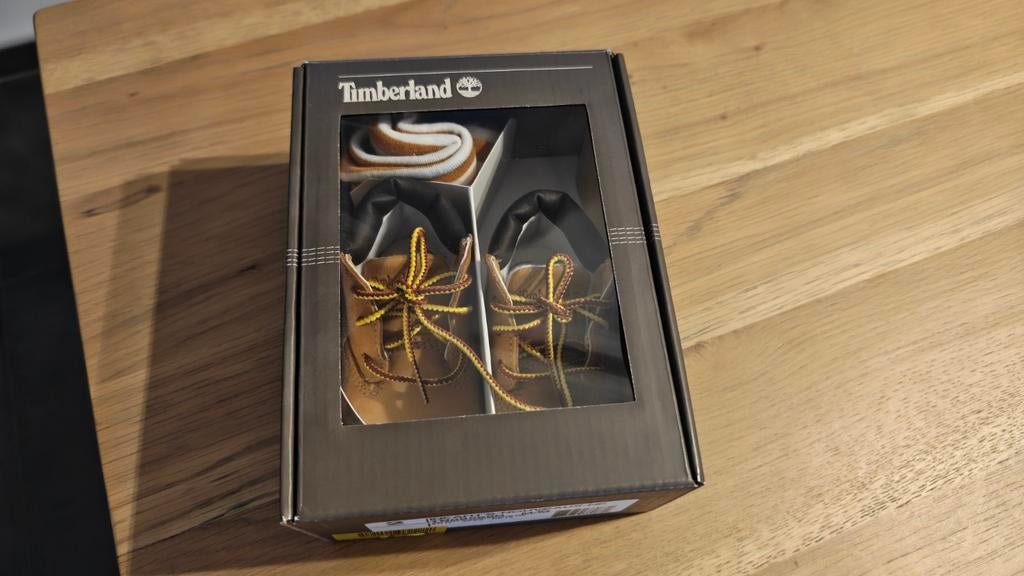 Timberland Baby Crib Booties, Kinderen en Baby's, Babykleding | Schoentjes en Sokjes, Nieuw, Jongetje of Meisje, Schoentjes, Ophalen of Verzenden