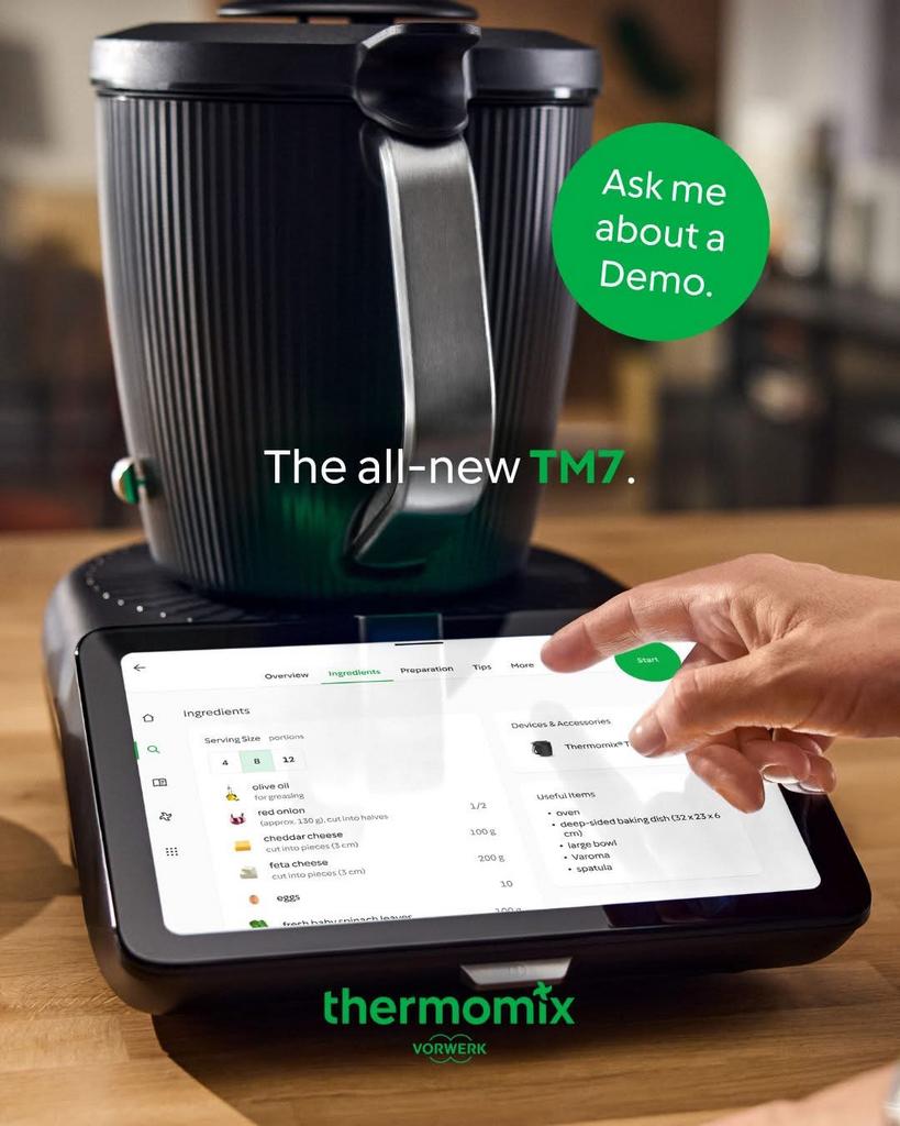 Thermomix | TM7 + (optional) Peeler + Meater Sensor ♥️, Verzenden, Nieuw, 3 snelheden of meer, Benelux