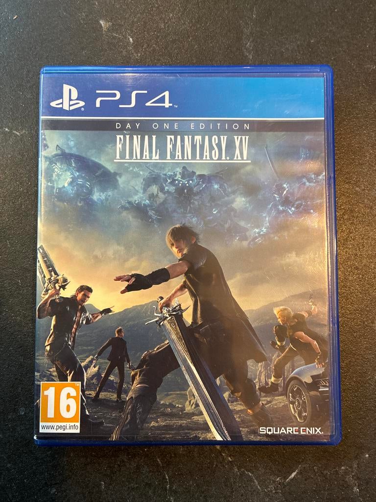 Final Fantasy XV - PS4 - Day One Edition, Spelcomputers en Games, Spelcomputers | Sony PlayStation 4, Ophalen, Zo goed als nieuw