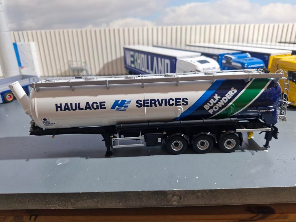 Bulktrailer wsi, Hobby en Vrije tijd, Modelauto's | 1:50, Ophalen of Verzenden, Zo goed als nieuw, Bus of Vrachtwagen, Wsi
