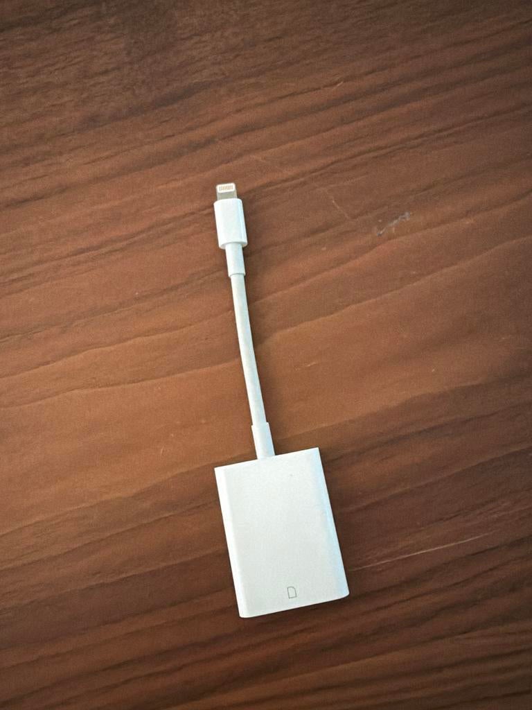Apple SD Kaartlezer - Lightning naar SD, Ophalen of Verzenden, Gebruikt