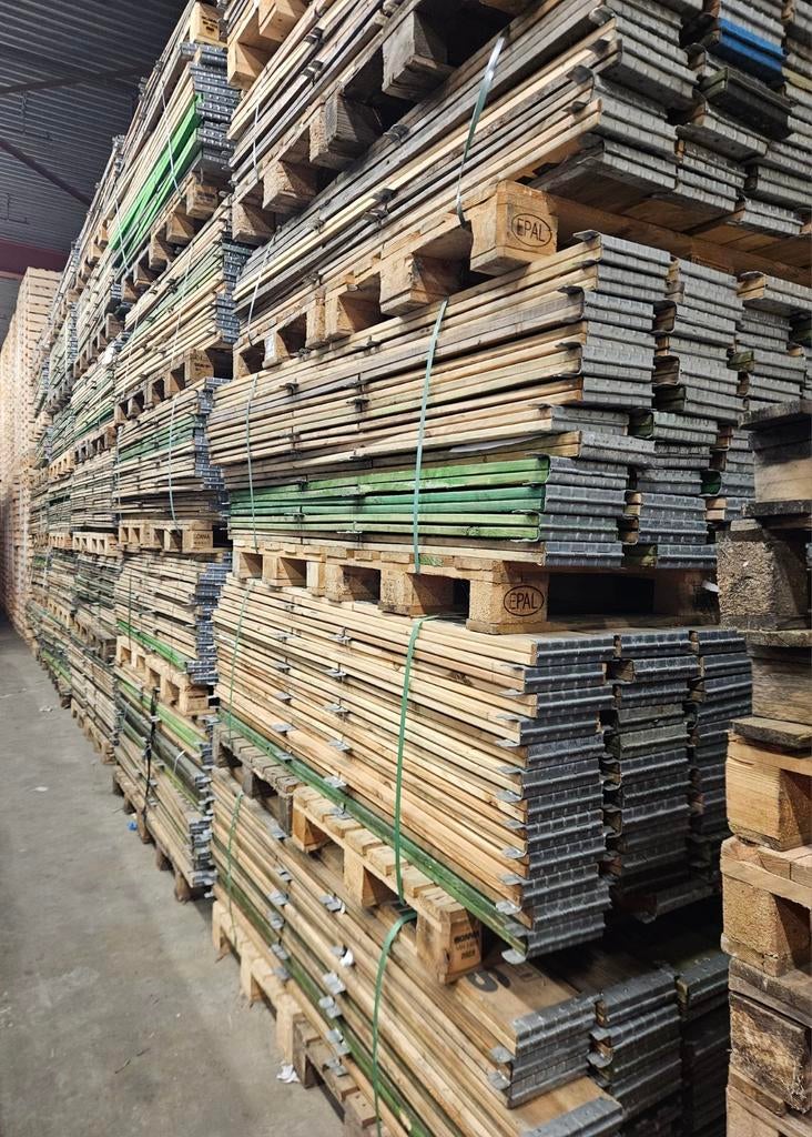 Palletranden NETTE partijen!!, Gebruikt, Ophalen of Verzenden, 50 mm of meer, Pallet