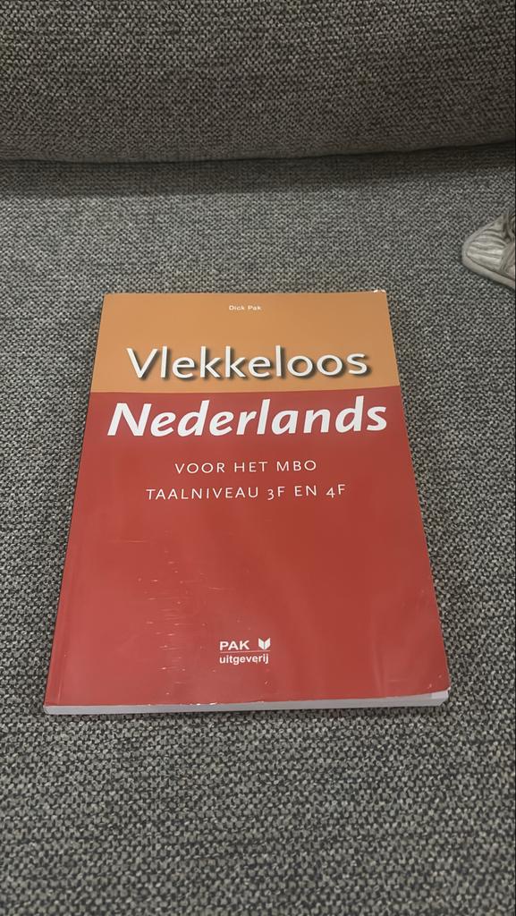 Vlekkeloos Nederlands MBO - Taalniveau 3F en 4F, Ophalen of Verzenden, Alpha, Zo goed als nieuw, MBO
