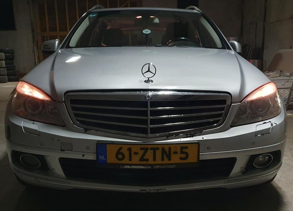 Mercedes-Benz C-Klasse 1.8 C200 Kompr. Estate AUT 2010 Grijs, Auto's, Mercedes-Benz, Euro 5, Achterwielaandrijving, 1800 kg, 4 cilinders