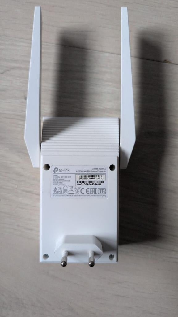 TP-Link RE705X AX3000 Wi-Fi 6 Range Extender, Ophalen of Verzenden, Nieuw, TP-Link