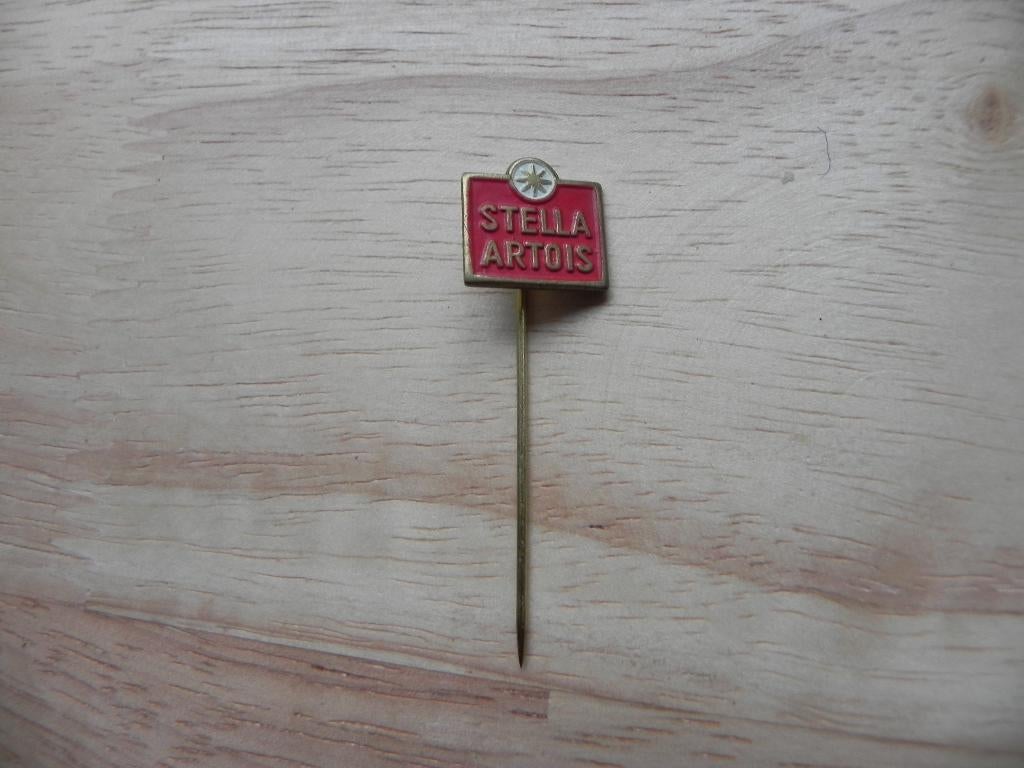 Stella Artois speldje., Ophalen of Verzenden, Gebruikt, Merk, Speldje of Pin