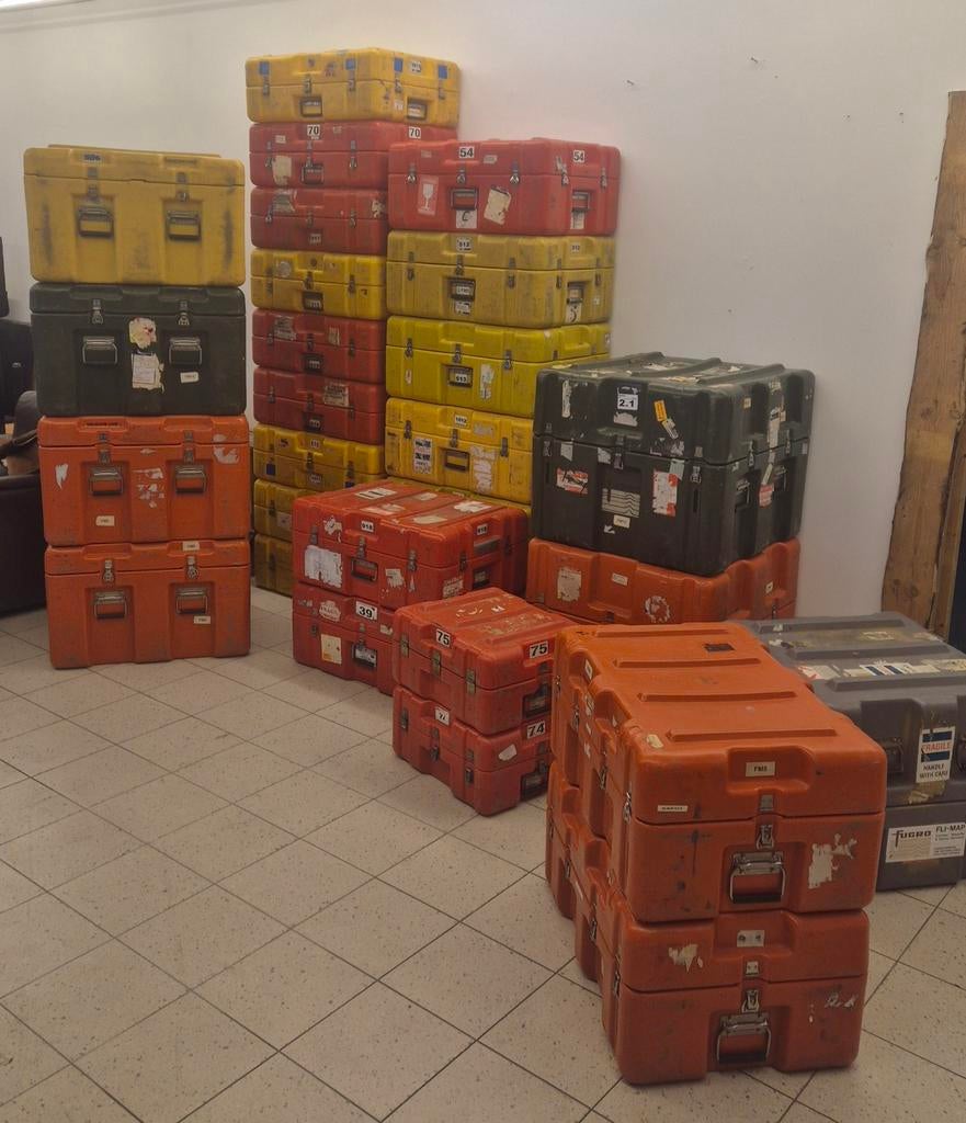 Professionele hardcase transportkisten diverse maten, Ophalen, Gebruikt, 100 cm of meer, 60 cm of meer
