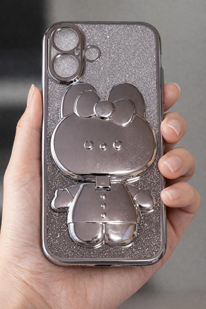 Telefoonhoesje Voor iPhone 17 Zilver, Verzenden, Nieuw, Frontje of Cover