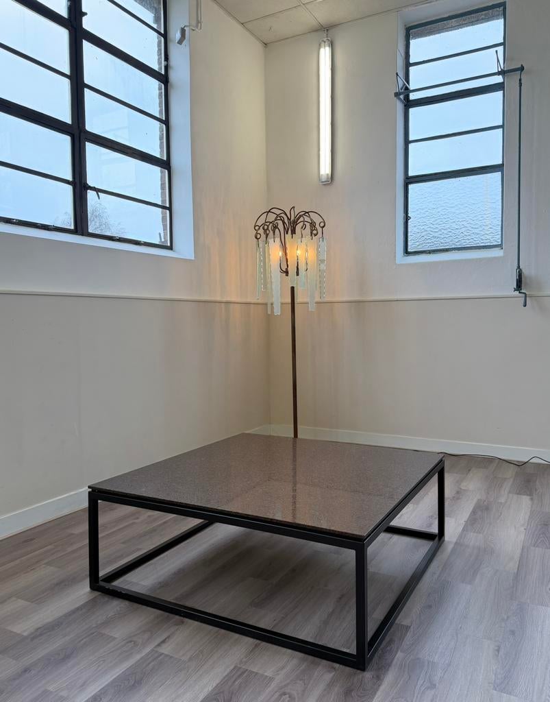 Luxe salontafel graniet NIEUW, Ophalen, 100 tot 150 cm, Nieuw, Minder dan 50 cm