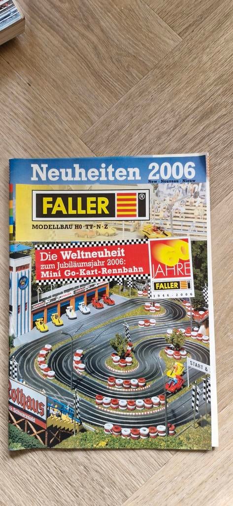 Faller Neuheiten Catalogus 2006, Hobby en Vrije tijd, Ophalen of Verzenden, Gelijkstroom of Wisselstroom, Boek, Tijdschrift of Catalogus