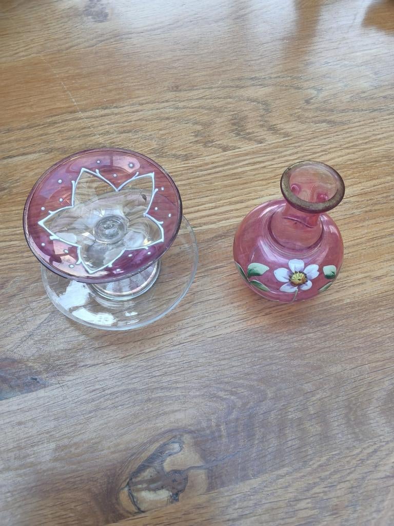 Antiek Likeursetje - Erfstuk, Antiek en Kunst, Antiek | Glas en Kristal, Ophalen