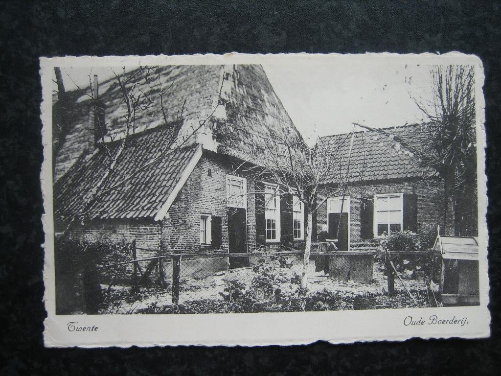 TWENTE oude boerderij A, Ophalen of Verzenden, 1940 tot 1960, Overijssel