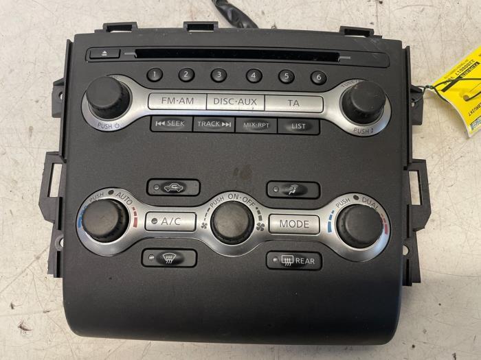 Radiobedienings paneel van een Nissan Murano, Ophalen of Verzenden, 3 maanden garantie, Gebruikt, Nissan