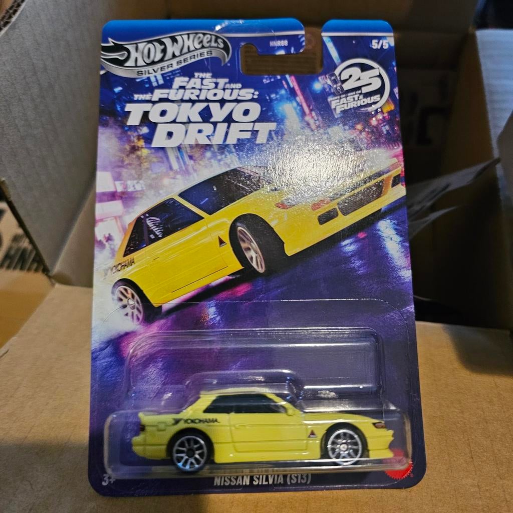 Hot Wheels Fast & Furious Tokyo Drift Nissan Silvia (S13), Nieuw, Ophalen of Verzenden, 333 Continental Boulevard, El Segundo, CA 90245, USA