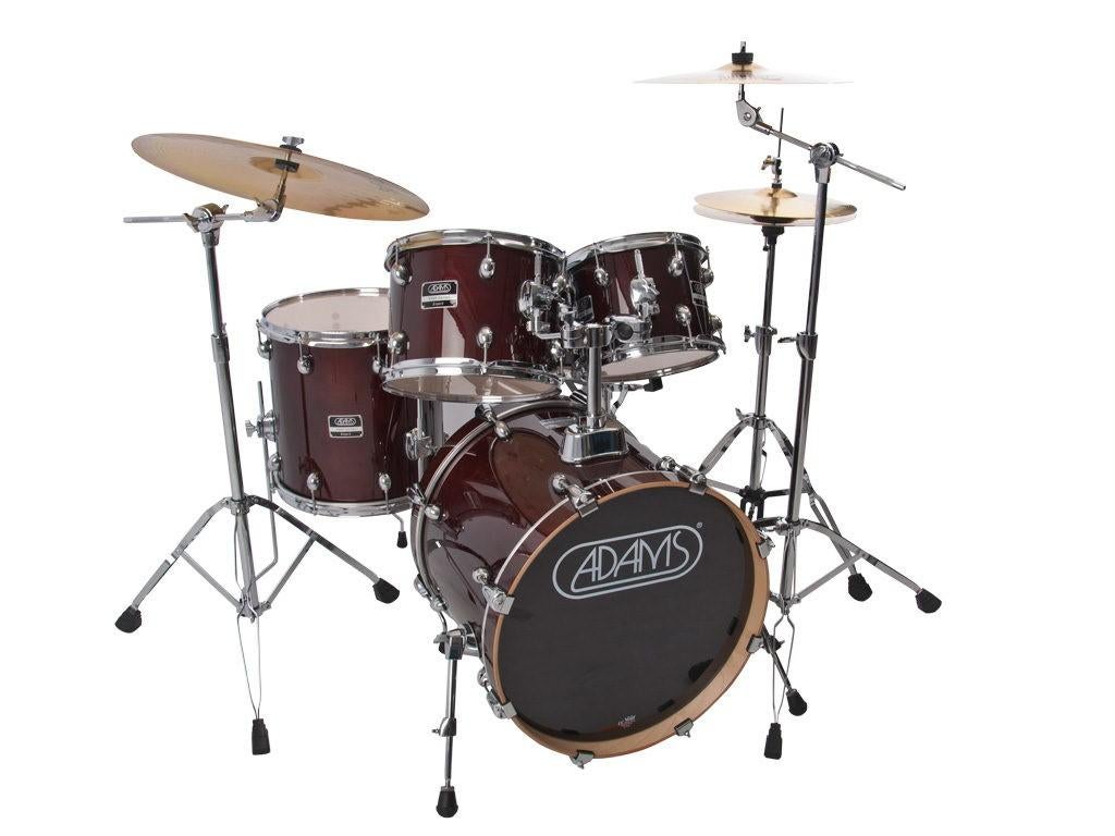 Drumstel Adams 5000 EX-DGO ,Expert Studio,Dark Brown Gloss, Muziek en Instrumenten, Ophalen, -, -, Adams