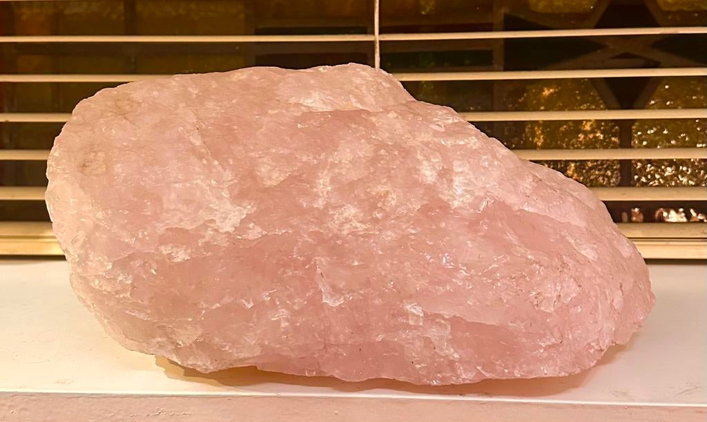 Zeer krachtige XXL Rozenkwarts 14 kilo!!, Sieraden, Tassen en Uiterlijk, Edelstenen, Zo goed als nieuw, Verzenden