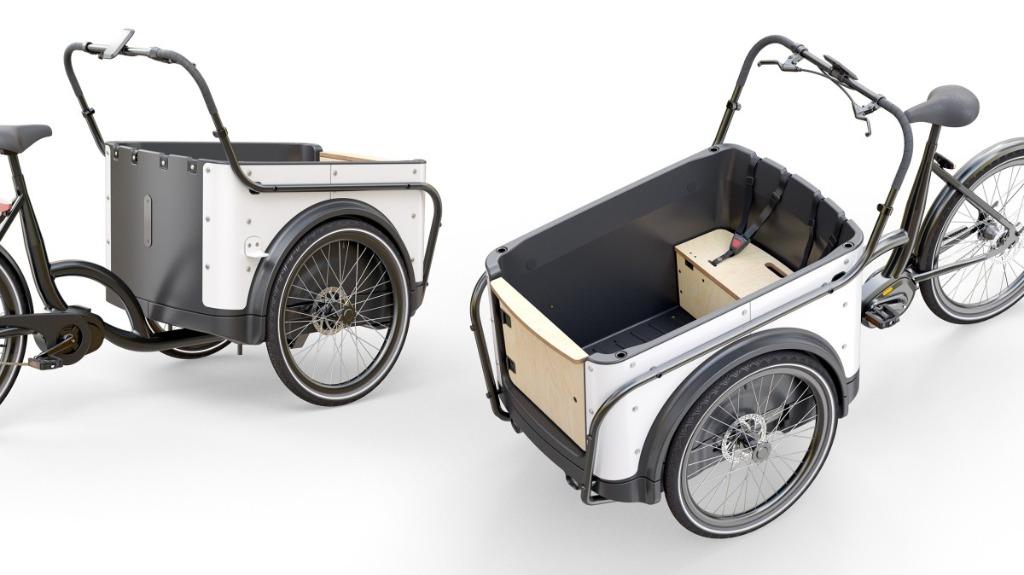 Bakfiets Royal Cargo Shuttle Eco, Overige merken, 4 kinderen of meer, Huif, Nieuw