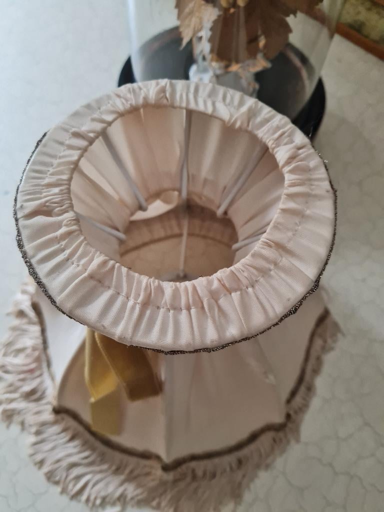 Vintage romantisch lampenkapje, Heikant 21 Kaatsheuvel, Overige kleuren, Ophalen of Verzenden, Zo goed als nieuw