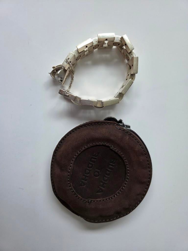 Buddha to Buddha Batul heren armband - 23 cm, Sieraden, Tassen en Uiterlijk, Ophalen of Verzenden, Zilver, Overige merken, 1960 of later