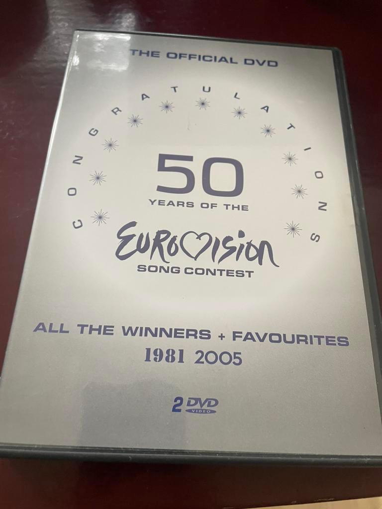 2 dvd 50 jaar songfestival eurovision song contest 1981-2005, Alle leeftijden, Ophalen of Verzenden, Zo goed als nieuw