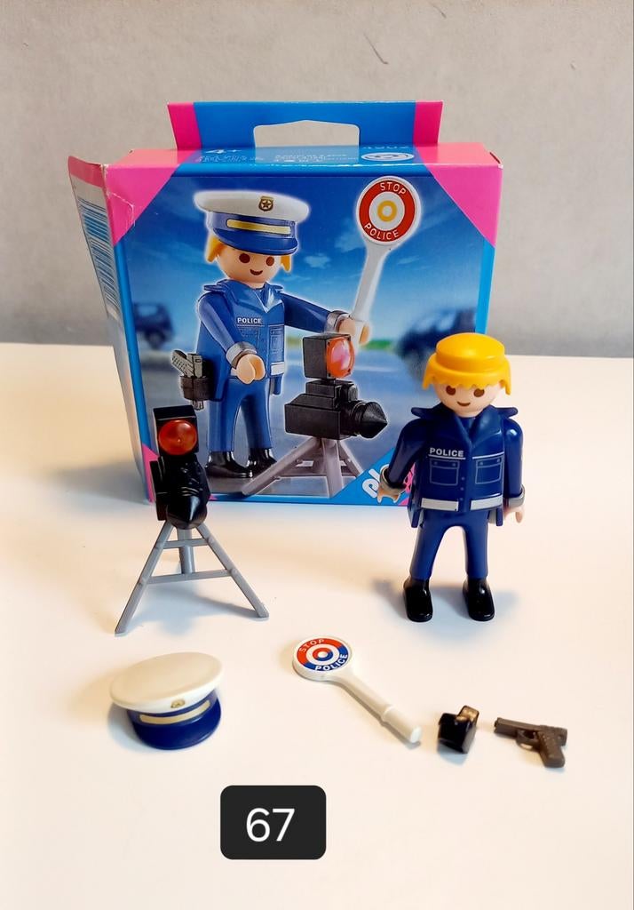 Playmobil Politie met Radar - Compleet & Nieuwstaat!, Ophalen of Verzenden, Zo goed als nieuw, Complete set