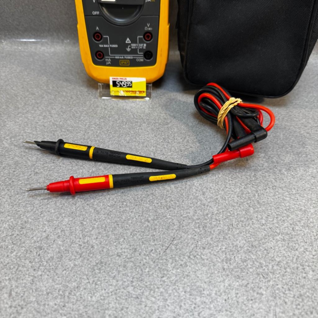 Fluke 27 multimeter II | in hoes met kabels | 376943, Ophalen of Verzenden, Gebruikt, Multimeter
