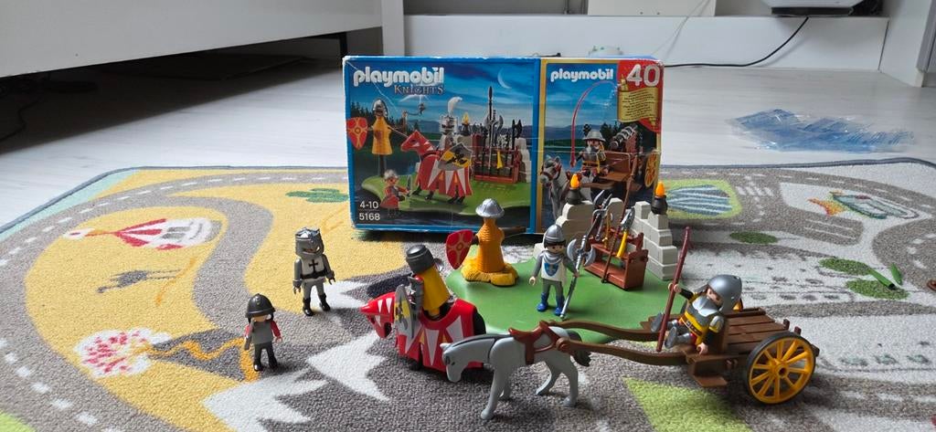 Playmobil ridderset 5168, Ophalen of Verzenden, Gebruikt, Complete set