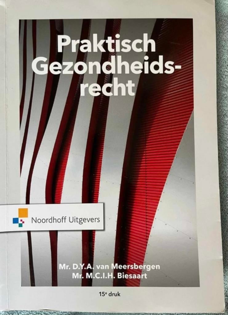 M.C.I.H. Biesaart - Praktisch Gezondheidsrecht, Boeken, Wetenschap, Gelezen, Sociale wetenschap, Ophalen of Verzenden